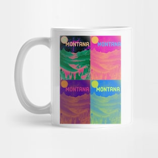 Montana pop art Mug